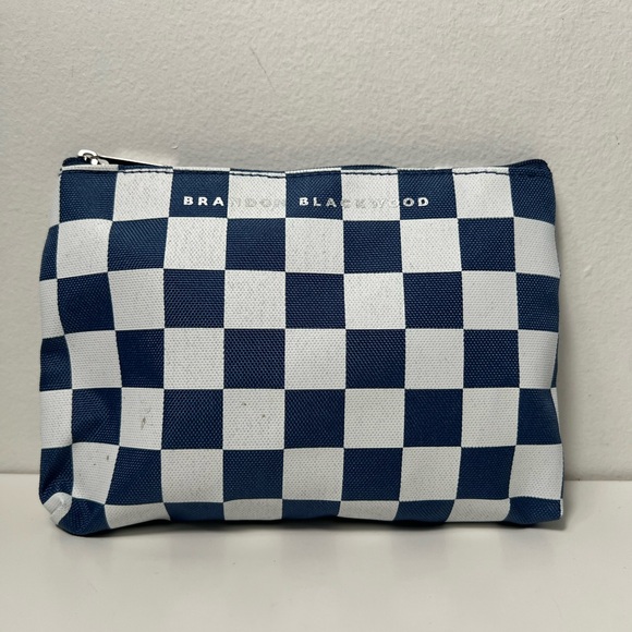 Brandon Blackwood X American Airlines Premium Economy Checkered Amenity Kit Bag - Picture 7 of 12